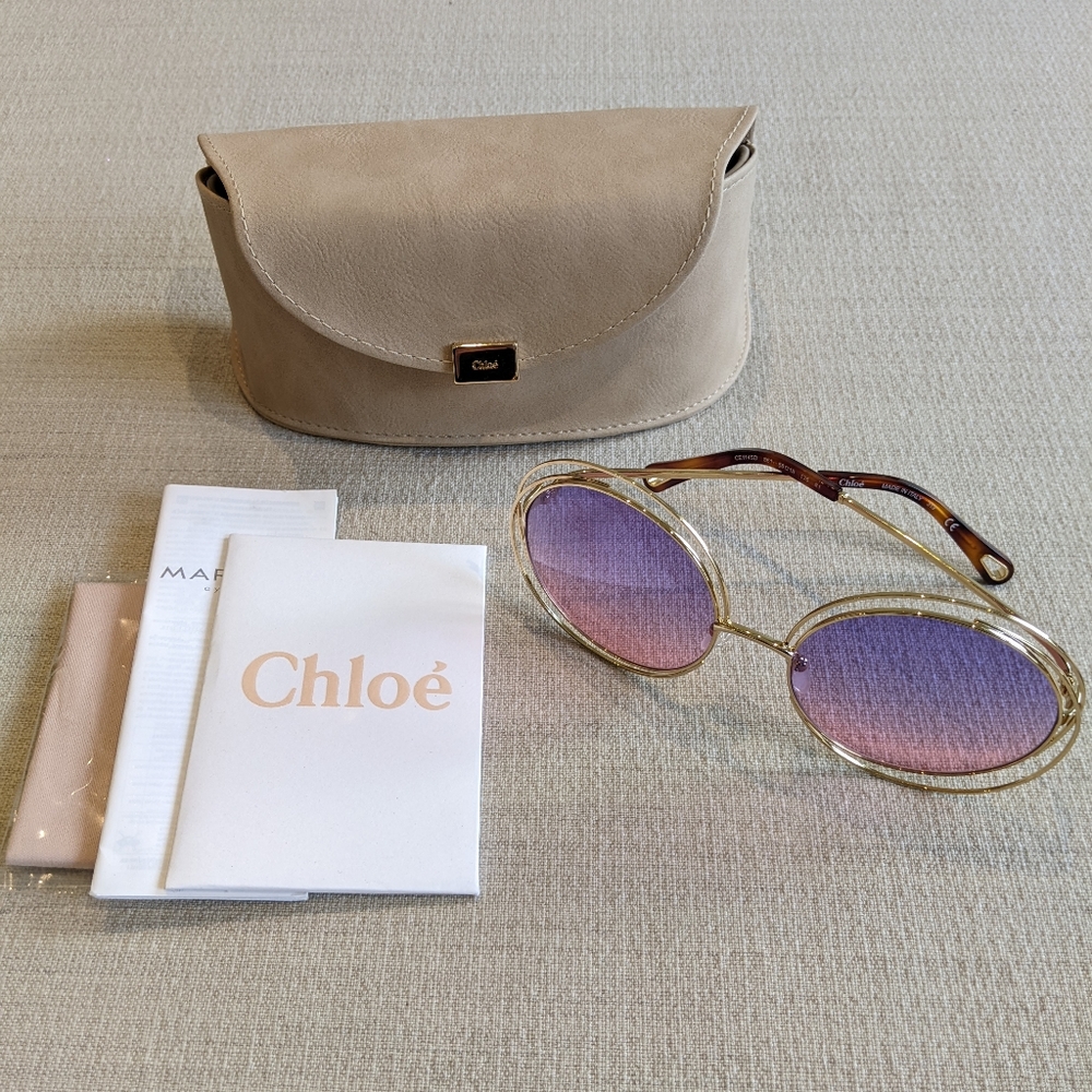 Gorgeous Chloe Round Carlina Sunglasses - 60's - 70's vibe